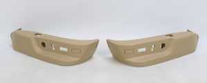 New BMW E39 E38 Tan Drivers Front Seat Switch Lower Trim Covers 1995-2003 OEM