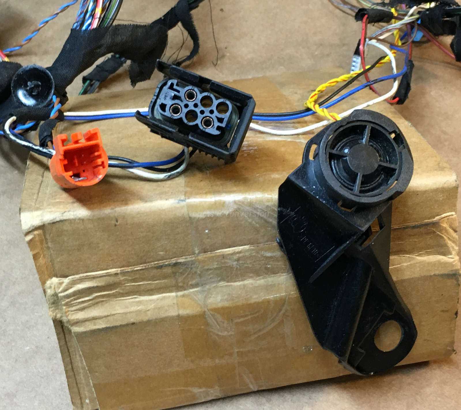 BMW E39 540i Front Right Passengers Door Wiring Harness ... 1997 bmw 528i wiring harness 