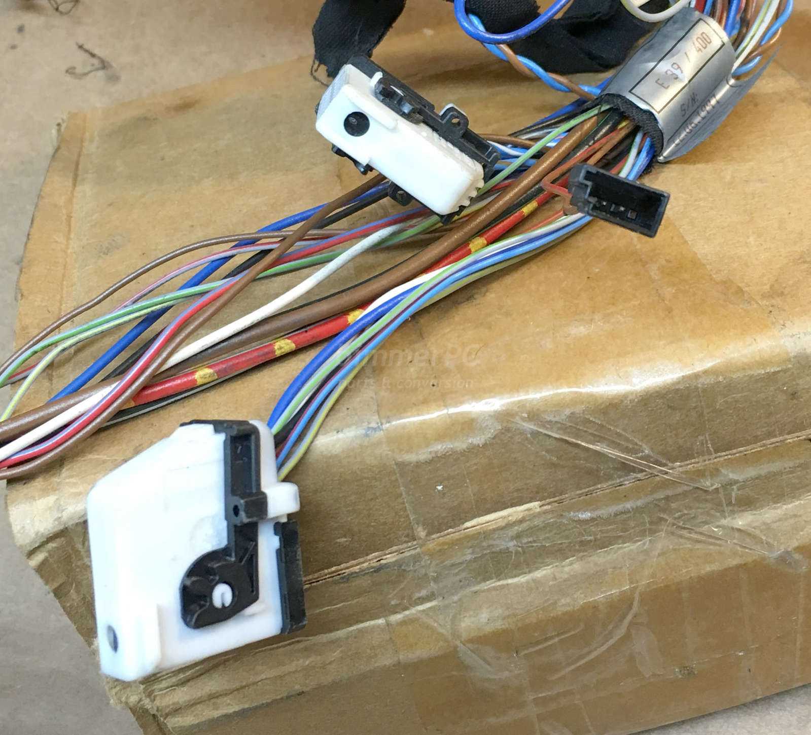 BMW E39 540i Front Right Passengers Door Wiring Harness ... 1997 bmw 528i wiring harness 