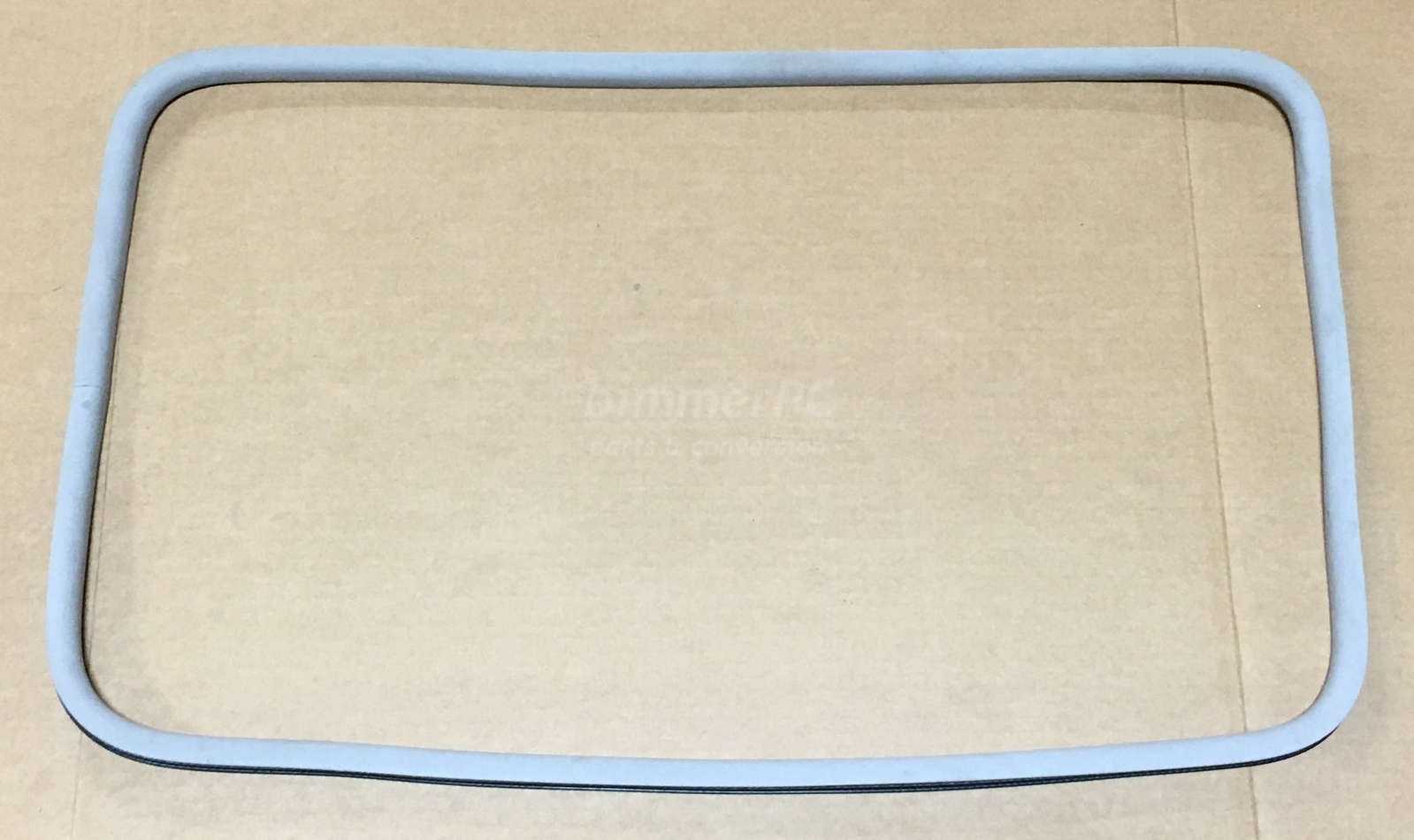 BMW Sunroof Moonroof Headliner Seal Surround Trim Gray E46 325Ci 1999