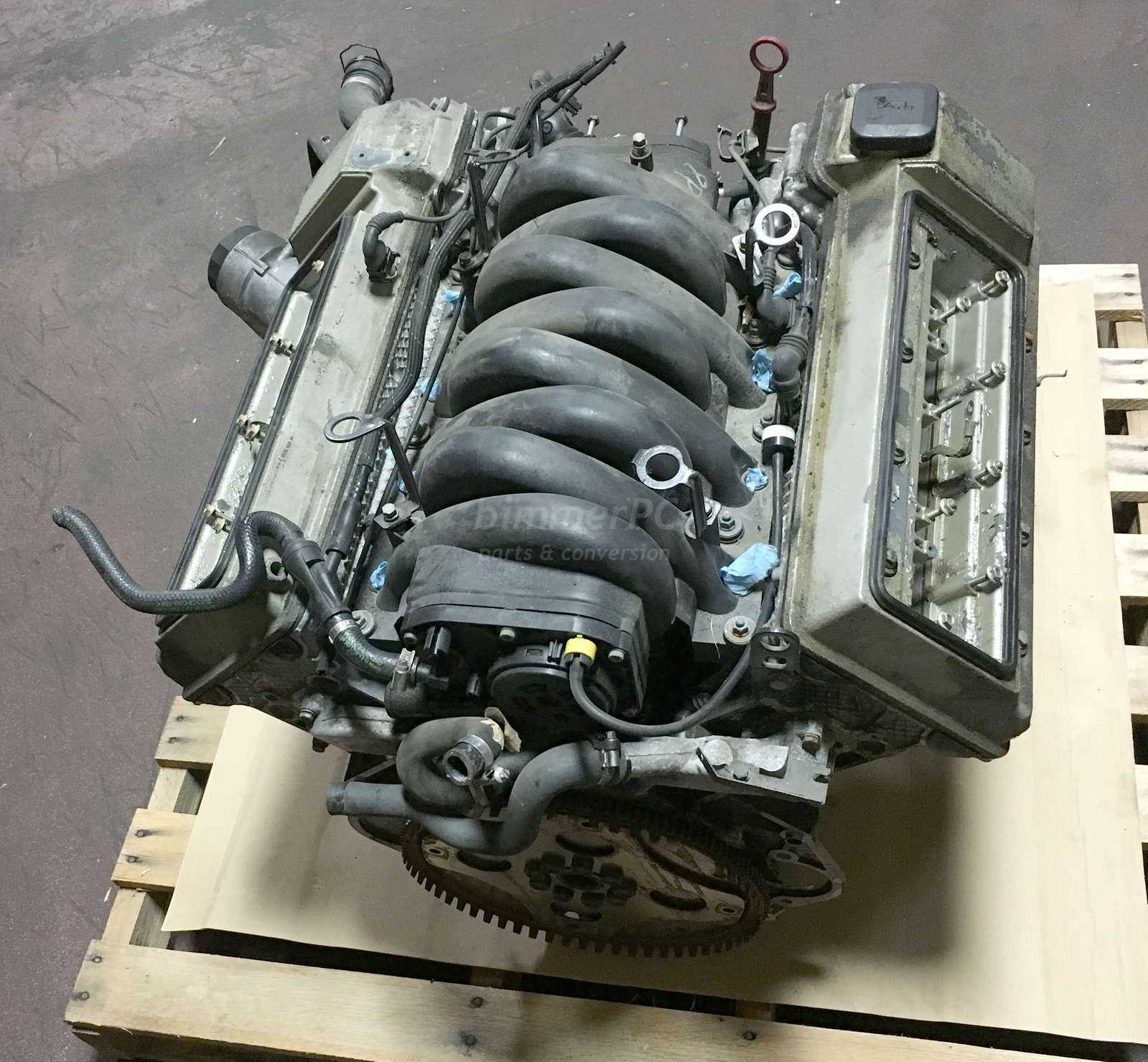 BMW E38 740i V8 Engine Long Block Motor M62tu 740iL E39 540i 99 00 01 ...