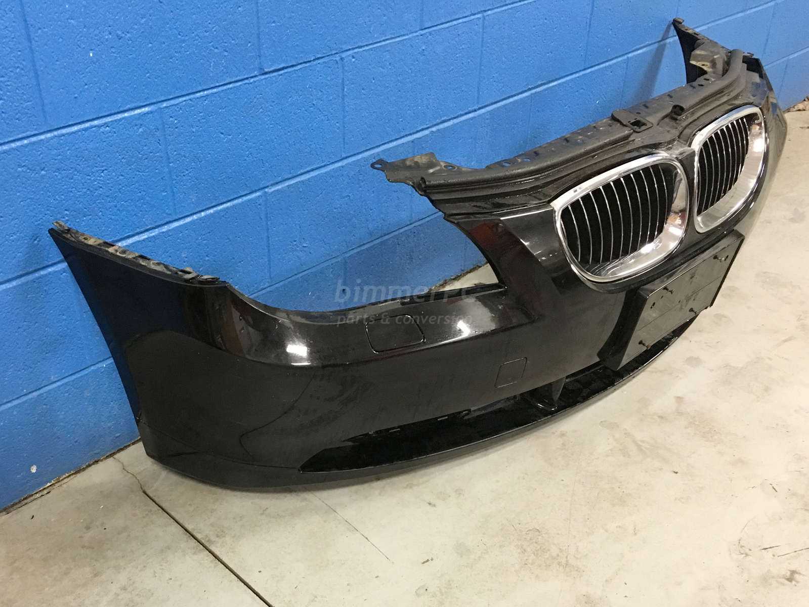 Genuine BMW E60 530i Jet Black Schwarz II Front Bumper Assembly Cover ...