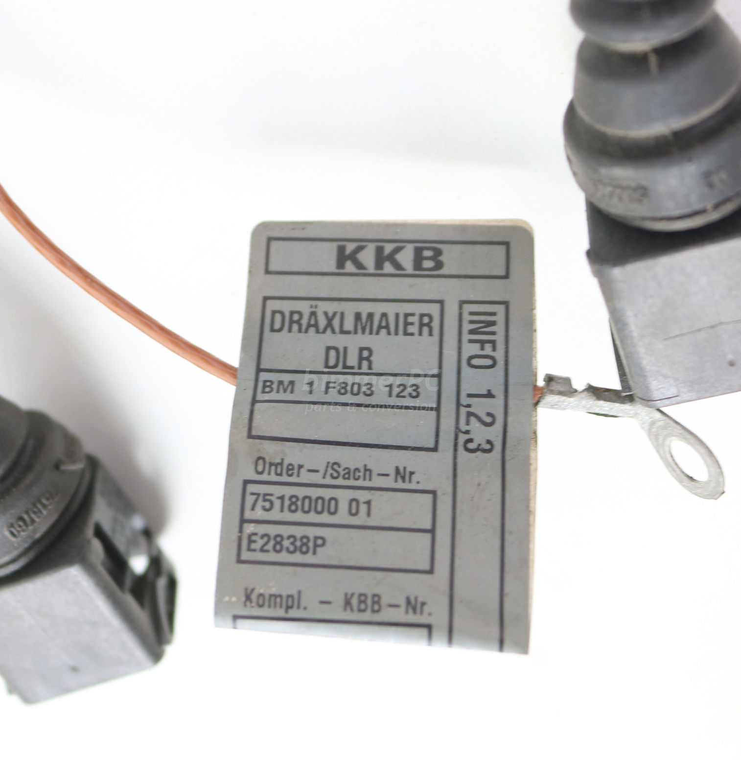 Picture of BMW 12517518000 Engine Ignition Coils Wiring Harness Loom M54 E39 2003 for sale