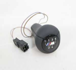 New BMW E34 M5 M Leather 5 Speed Illuminated Shifter Knob E36 M3 1989-1995 OEM