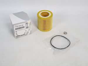 BMW Oil Filter Element Set N52 N54 N55 N52n 2006-2014 OEM