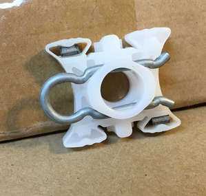 Genuine BMW E34 M5 Window Regulator Slider Mount Bushing White E36 E32 E92 E93