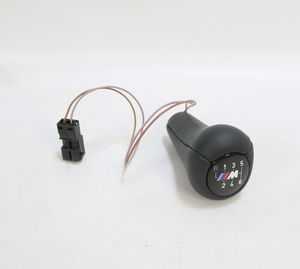 New BMW 6 Speed Illuminated Leather Shifter Knob Lighted E36 E34 1995-1999 OEM