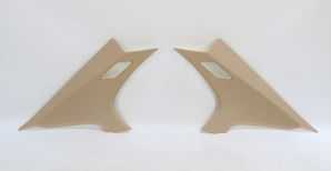 New BMW E46 Sedan C Pillars Lights Trims Sand Beige Tan Set  330i 1999-2005 OEM