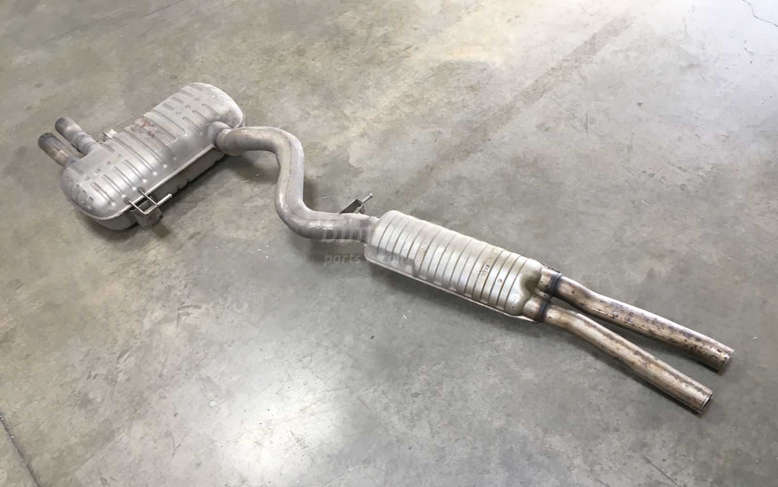 BMW E90 330xi 330i Catback Rear Exhaust Muffler Resonator System 2006