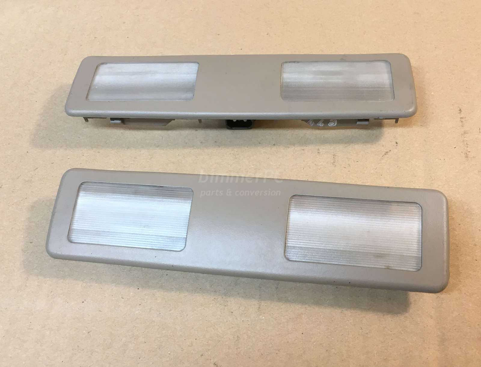 BMW E34 5Series Parchment Tan Interior Vanity Mirror Lights E32 19911995 OEM eBay