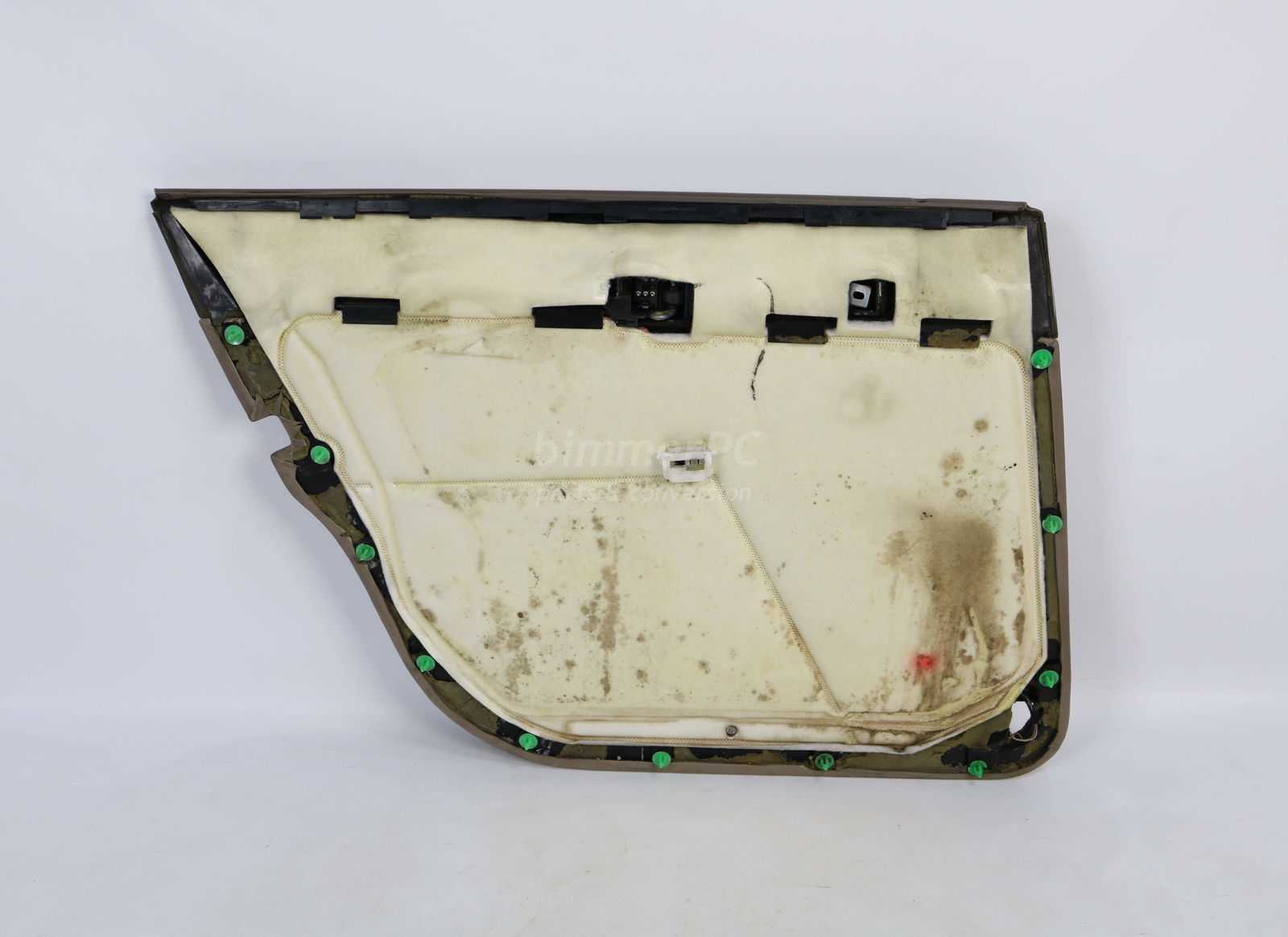 Picture of BMW Right Rear Door Panel Parchment Tan Leather E32 Short Wheelbase for sale