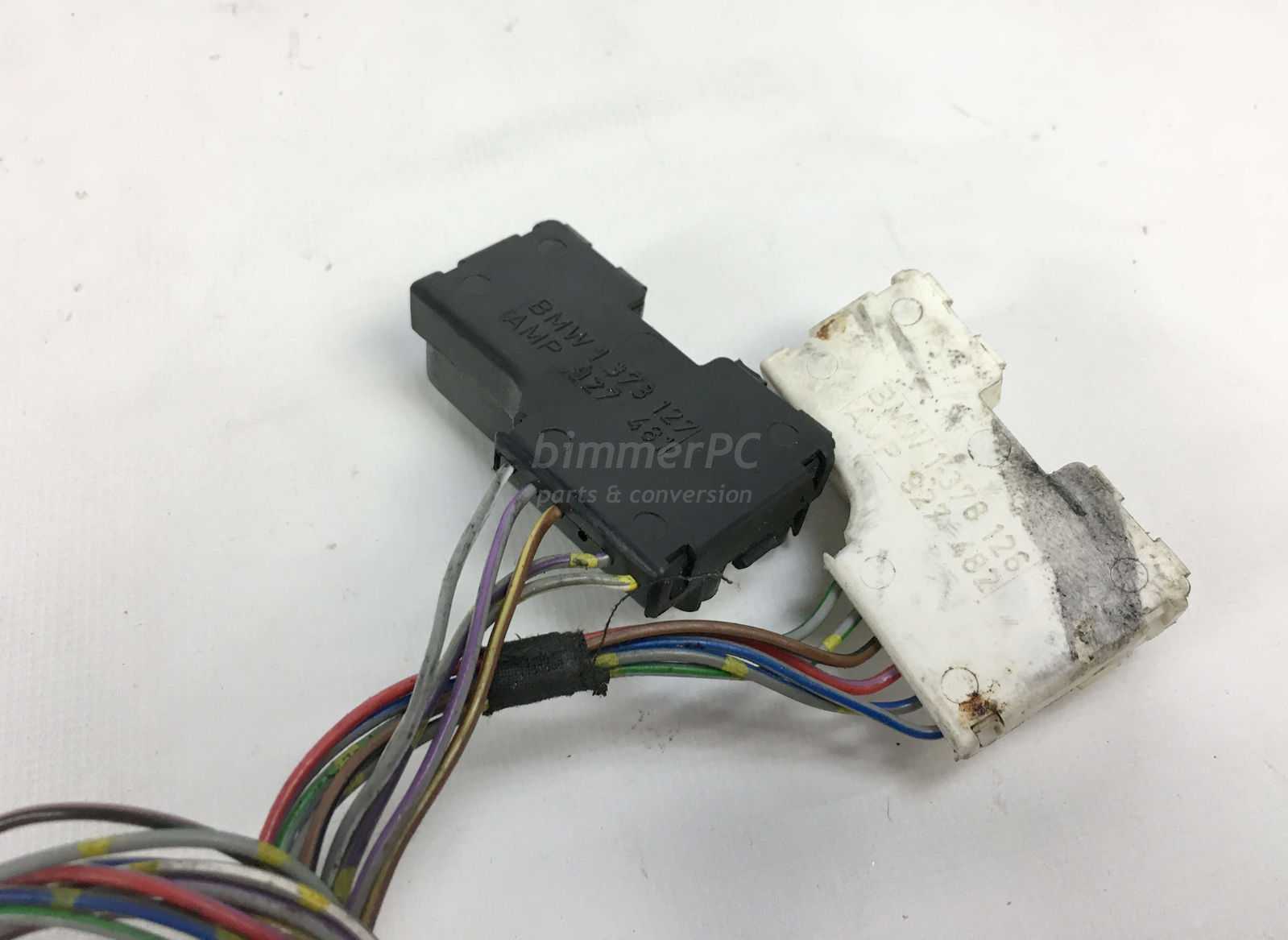 Picture of BMW Master Power Windows Switch Wiring Harness Connector E34 E32 for sale
