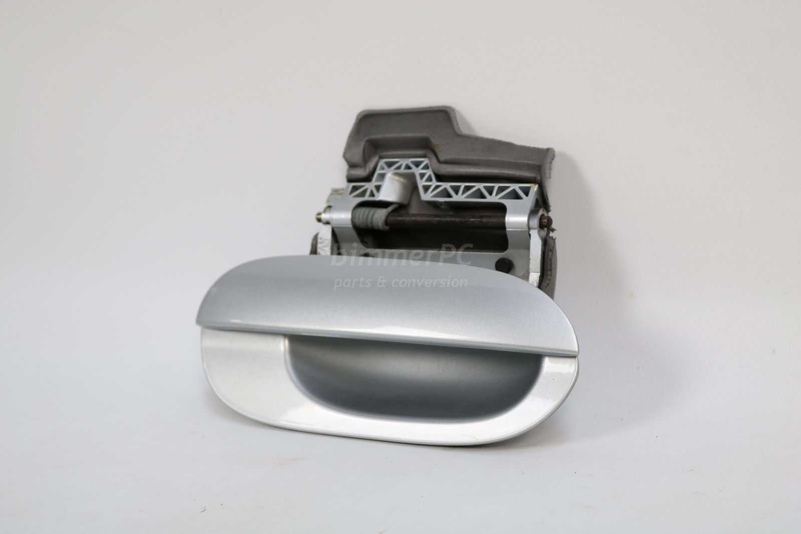 BMW E39 5Series Silver Right Rear Passengers Outside Door Handle 1997