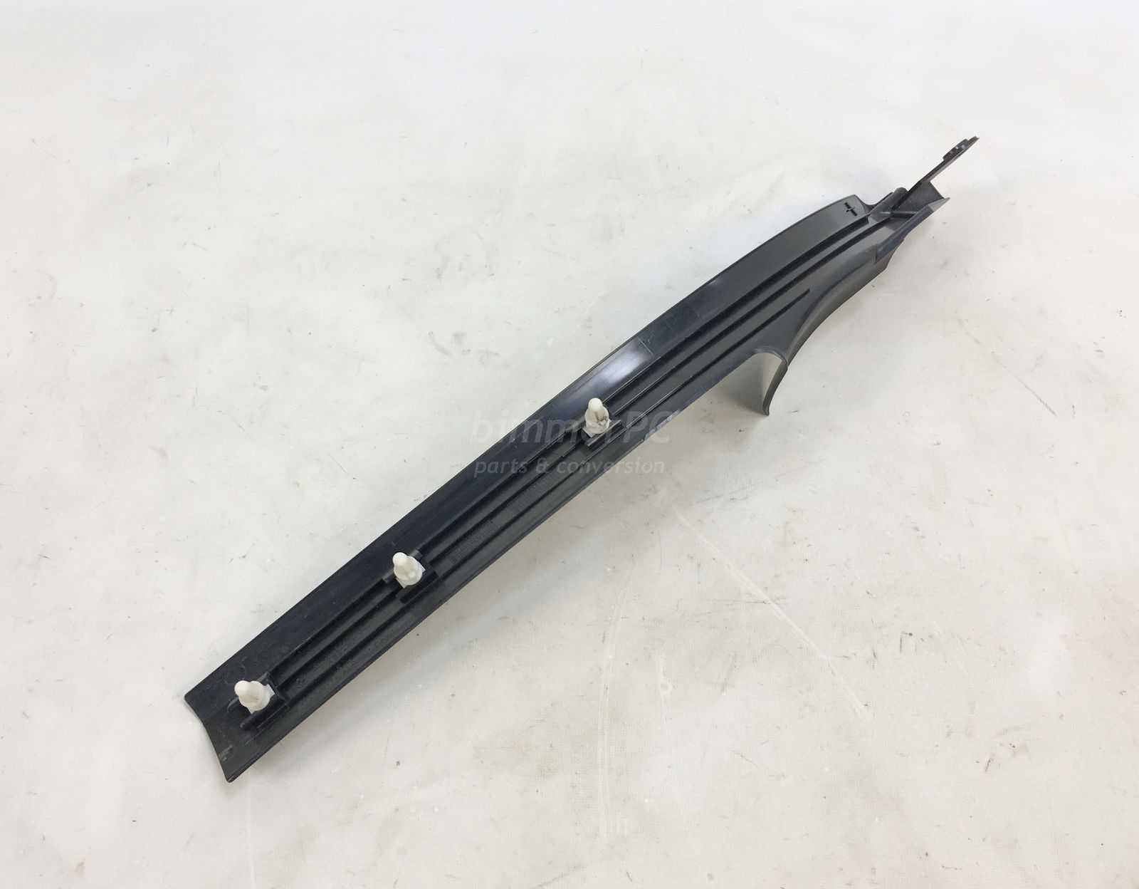 BMW E38 740i Black Left Rear Door Entry Sill Edge Protector Trim 1995
