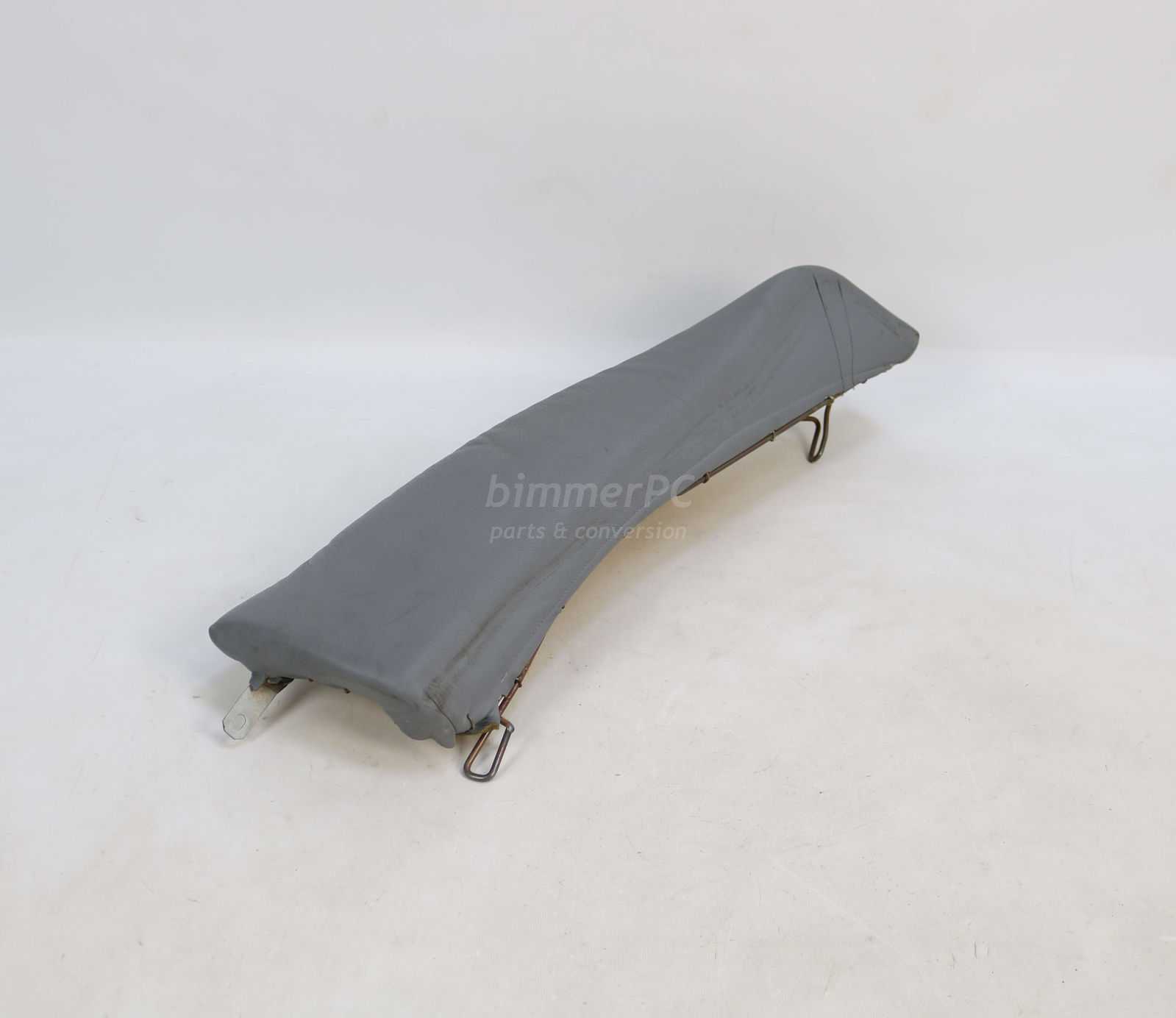 Picture of BMW 52208197290 Right Rear Seat Outer Bolster Cushion Gray Leather E38 750iL for sale