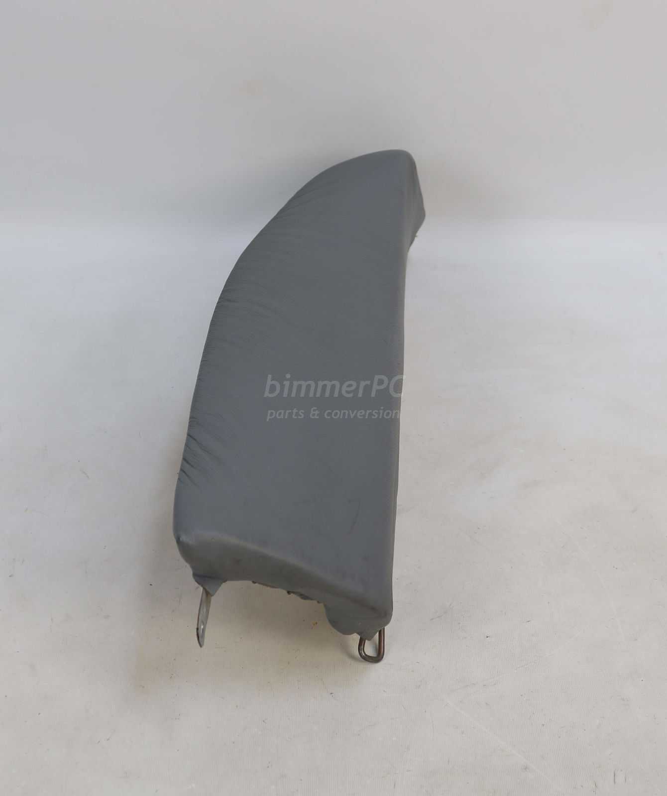 Picture of BMW 52208197290 Right Rear Seat Outer Bolster Cushion Gray Leather E38 750iL for sale