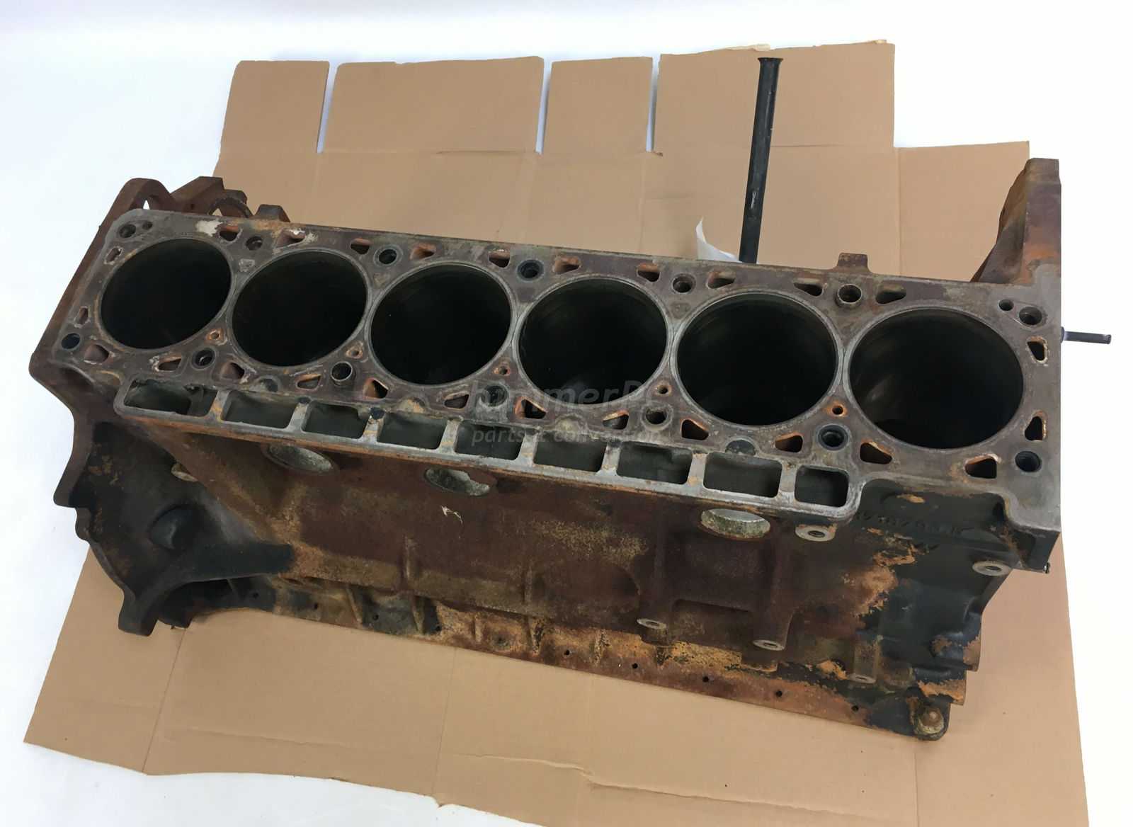 BMW M30 B35 Inline 6 Cylinder Engine Bare Motor Block E34 E32 E24 1987-1993 OEM | eBay