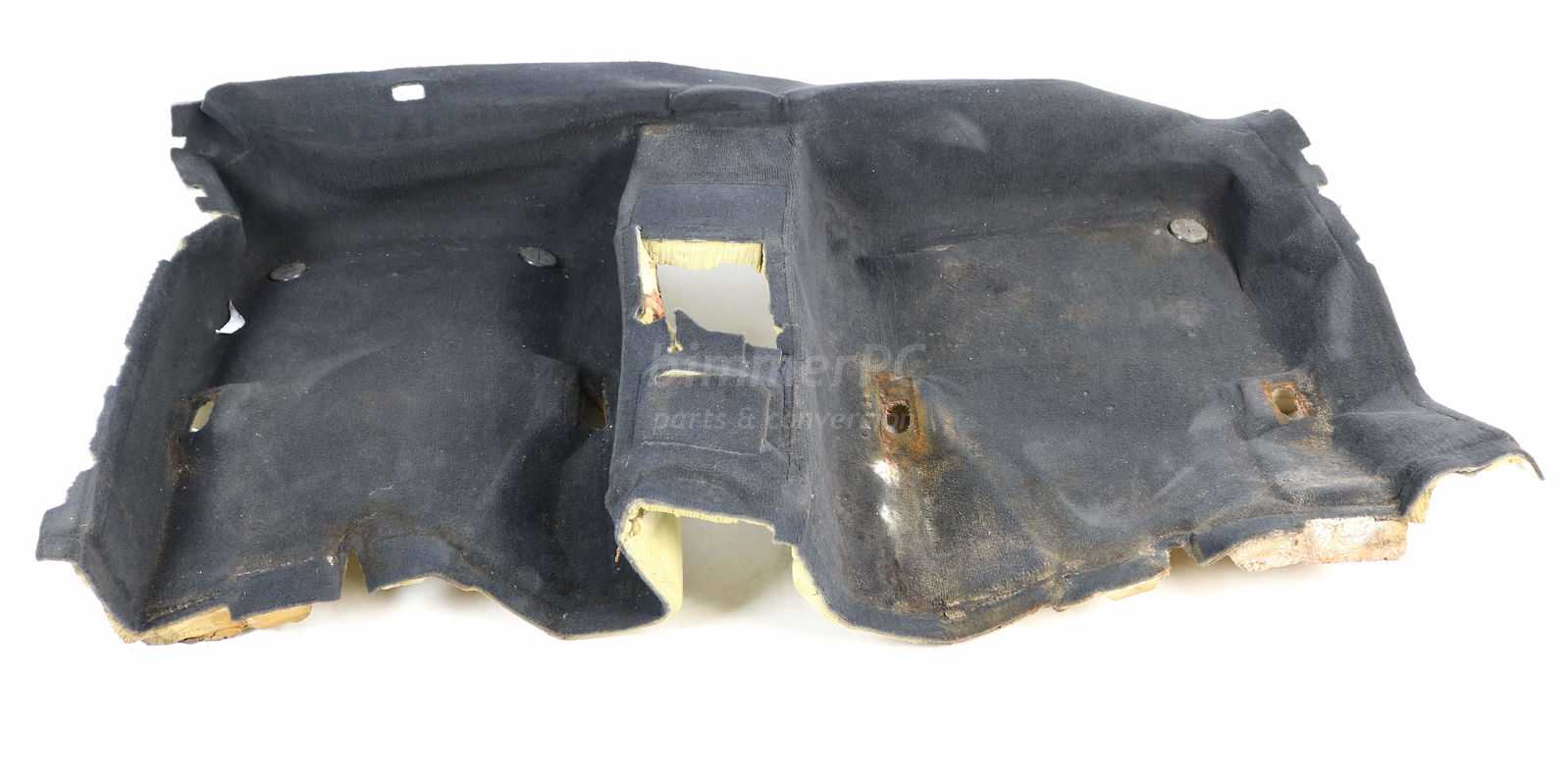 BMW E46 3Series Black Rear Floor Carpet Anthracite Sedan 325i 1999