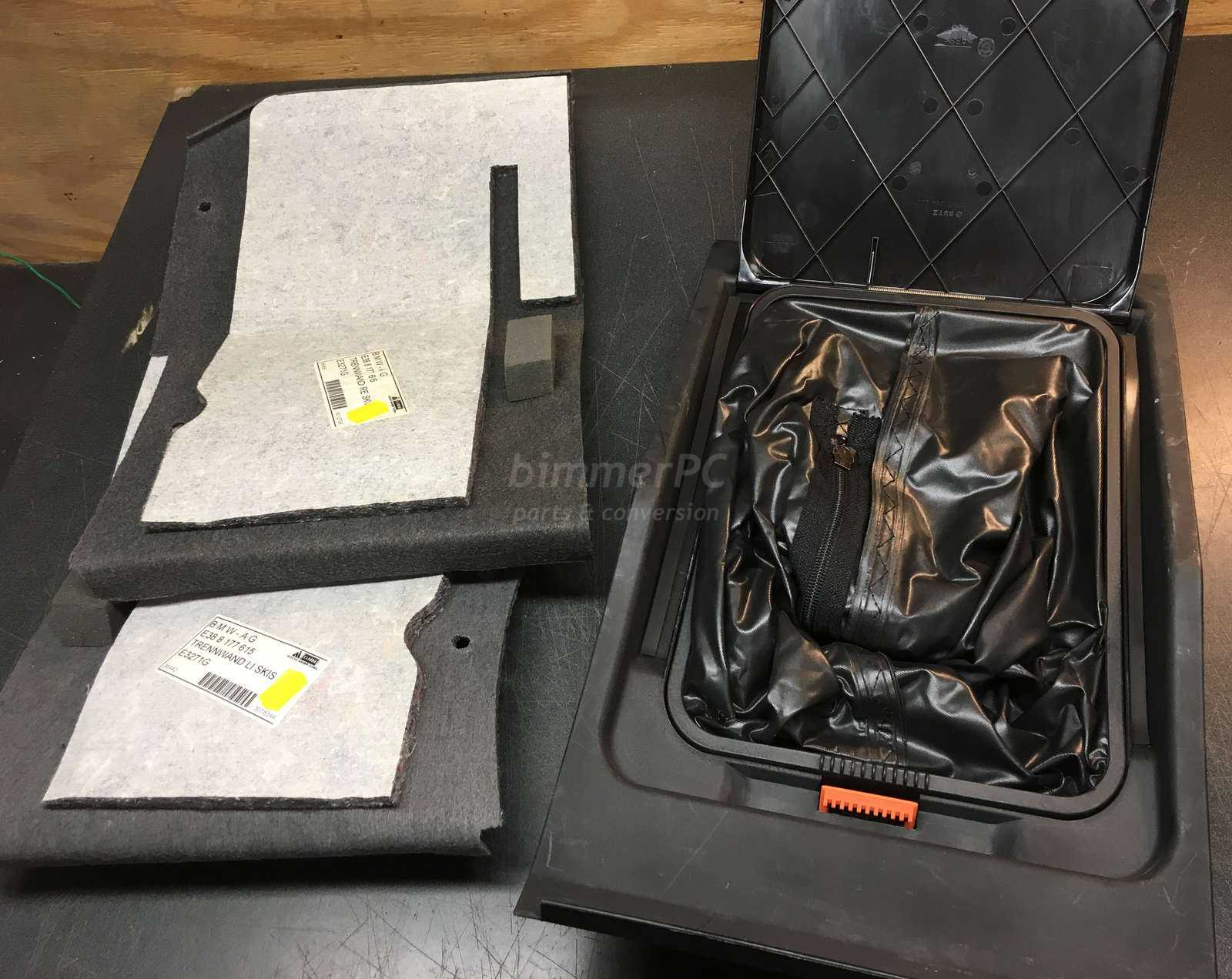 BMW Ski Bag Kit Assembly Trims Skibag E38 740iL 750iL 740i 19952001