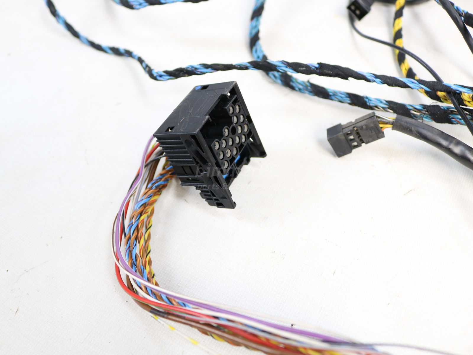 BMW E38 7-Series HiFi Audio Radio Wiring Harness Wire Loom ... 1999 bmw 540i radio wiring 