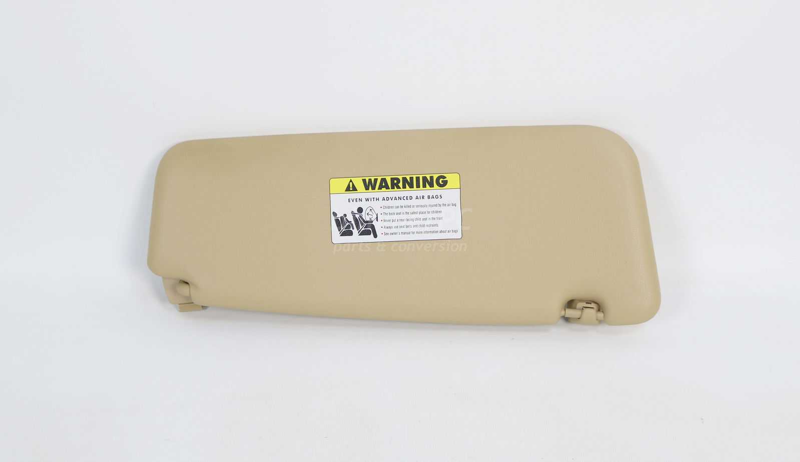 Picture   of BMW 51167122869 Drivers Left Front Sun Visor Blind Sand Tan Beige E60 530i 525i 528xi for sale