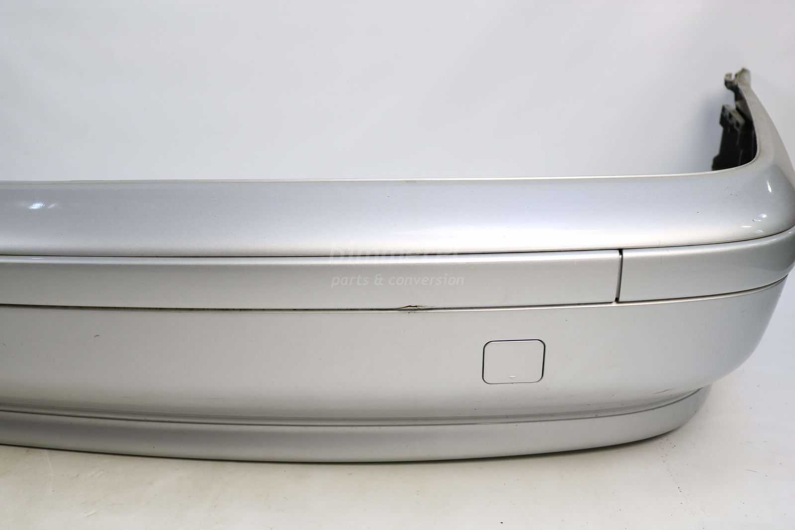 Picture of BMW 51128159367 Titanium Silver Rear Bumper Assembly E39 Sedan Late for sale