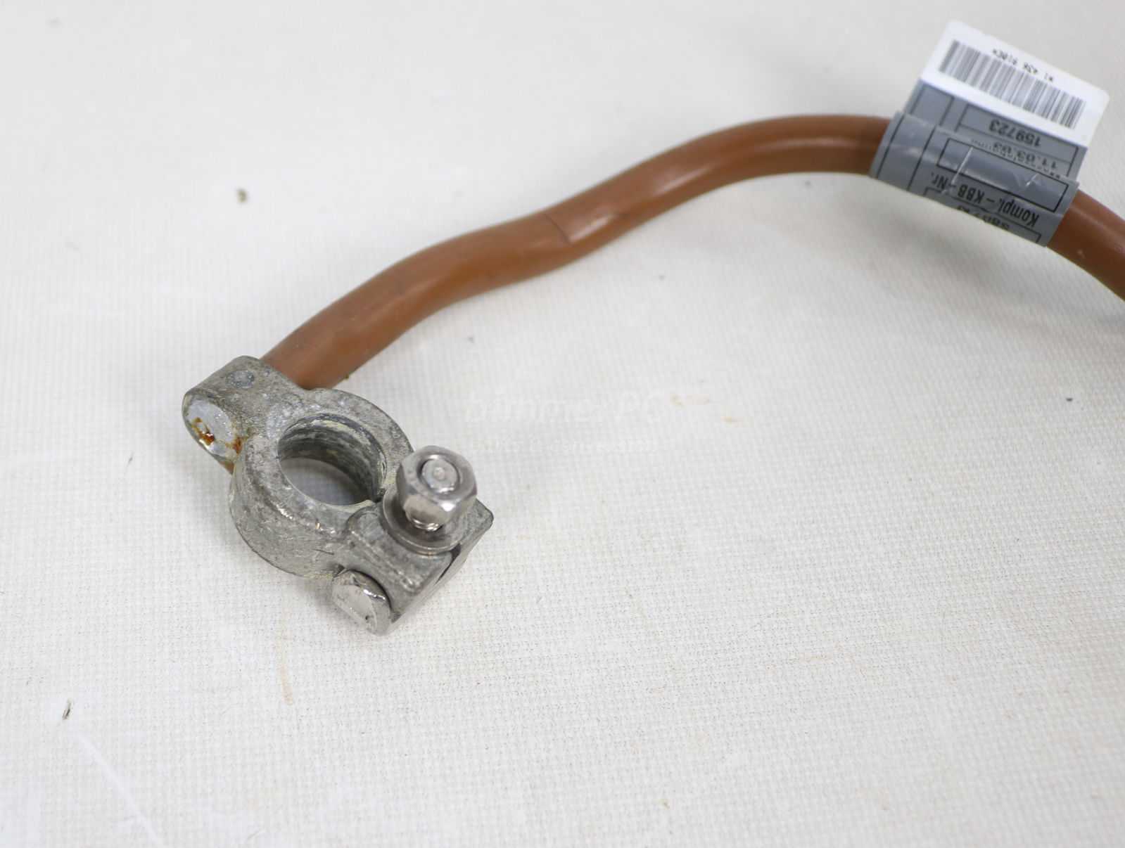 BMW E39 5Series Battery Grounding Cable Brown Negative Terminal 1996