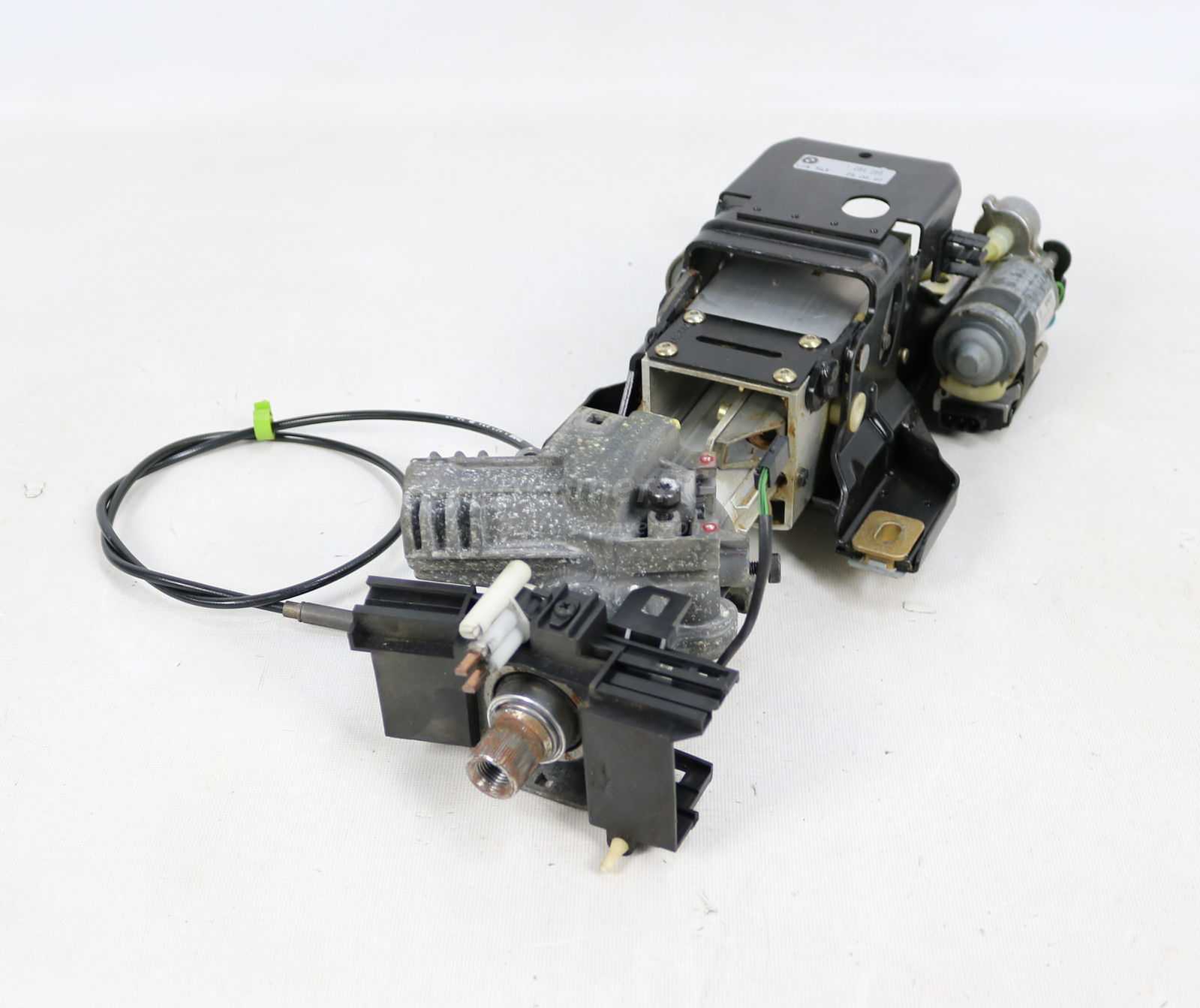 BMW E39 E38 Power Memory Adjustable Steering Column w Lock ...