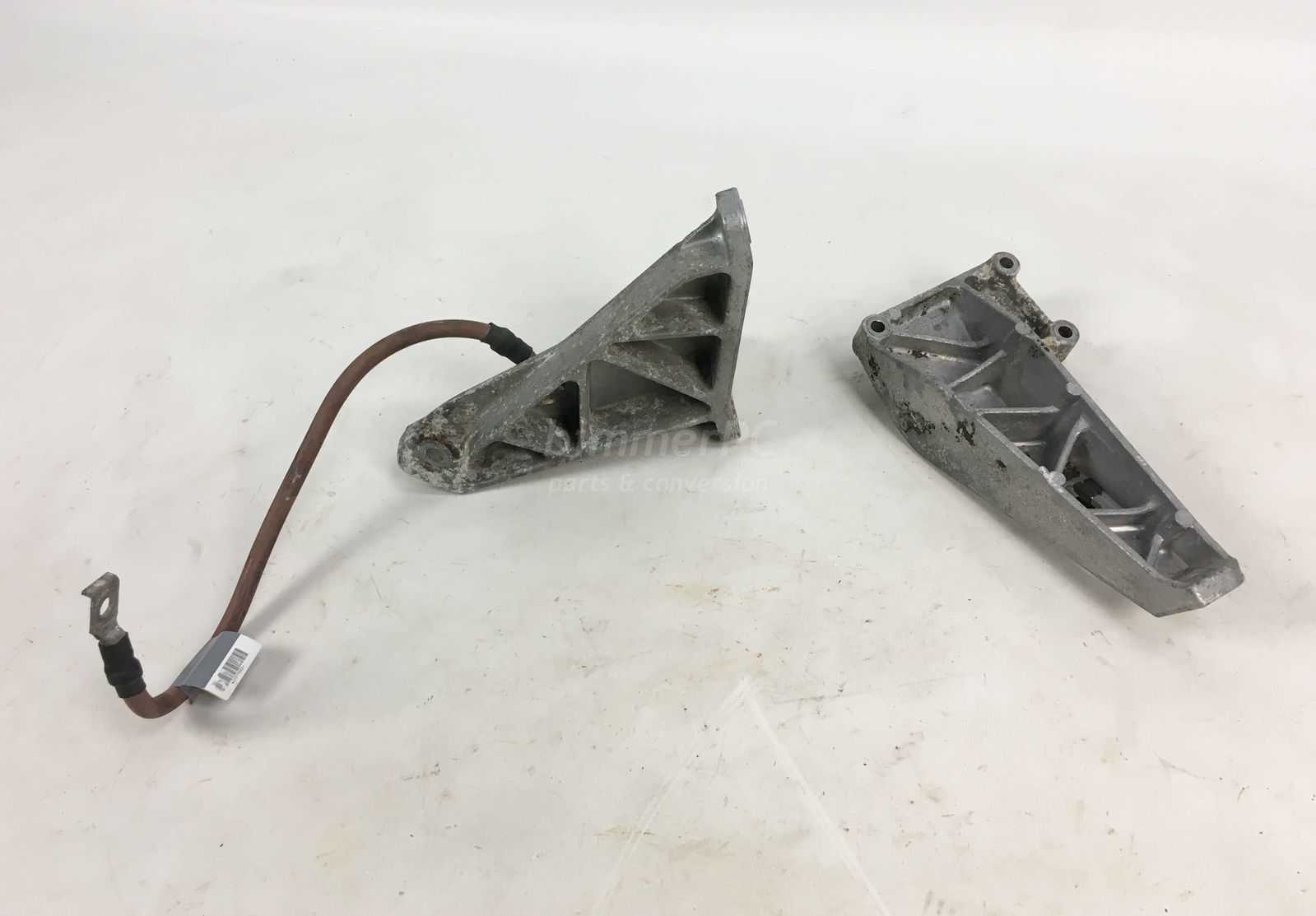 BMW E34 E32 M30 S38 Engine Motor Mounts Arm Bracket Left Right Set 19881995 OEM eBay