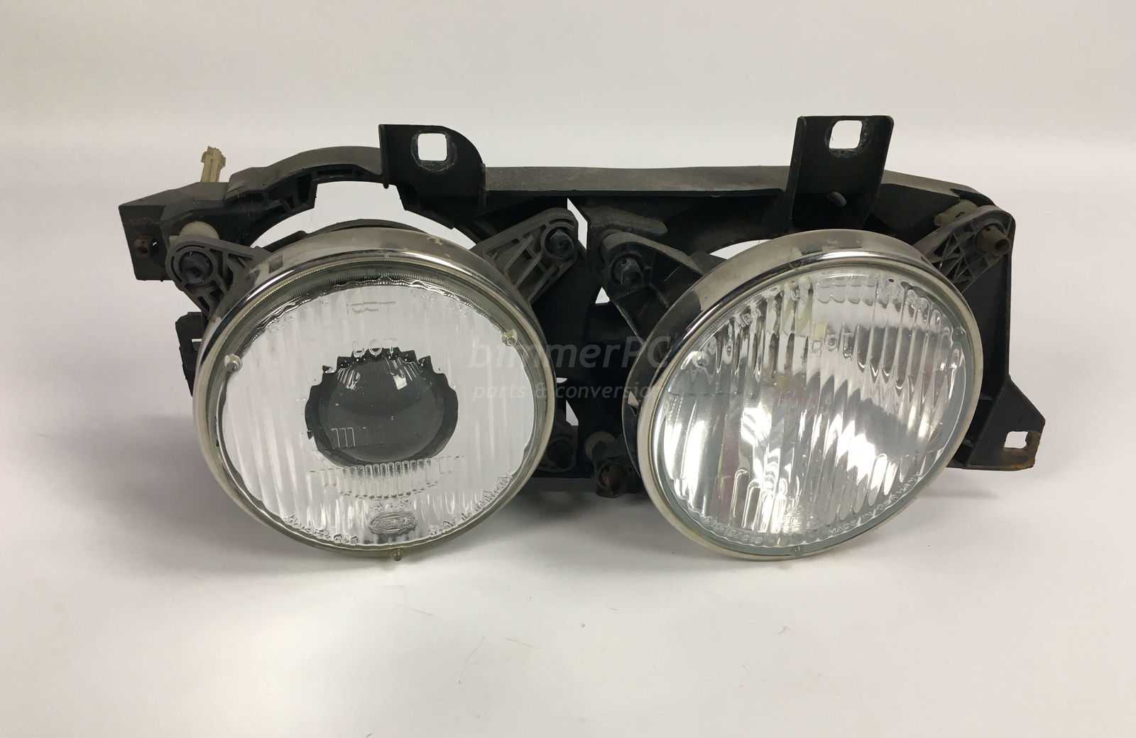 Picture of BMW Right Passengers Hella Ellipsoid Headlight Lamps E34 E32 for sale