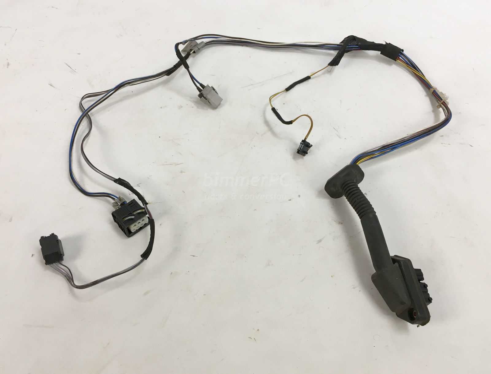 Picture of BMW 61128366717 Rear Left Passengers Door Wiring Harness E34 540i 525i 530i from 9
