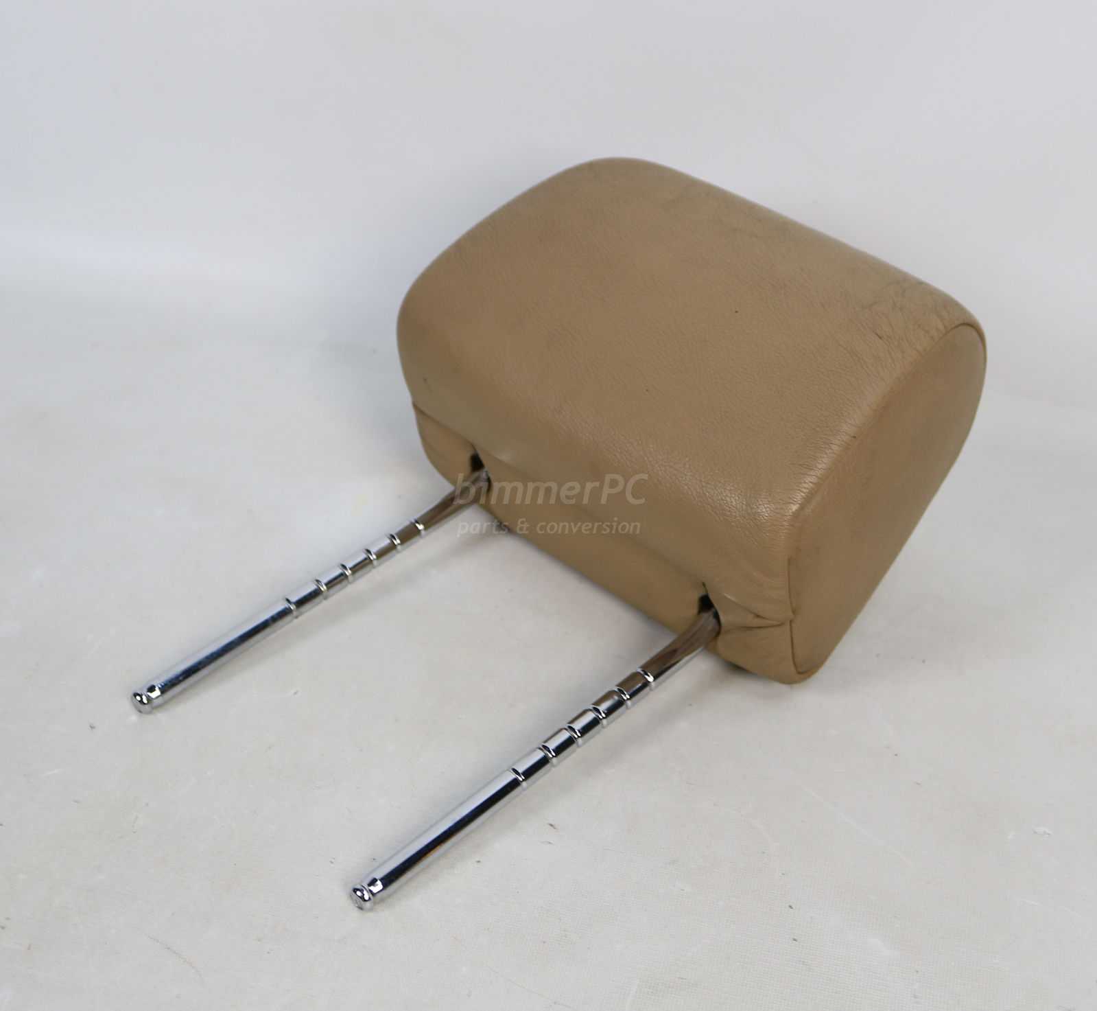 Picture   of BMW 52108166155 Sand Leather Front Seat Head Rest E36 Late for sale