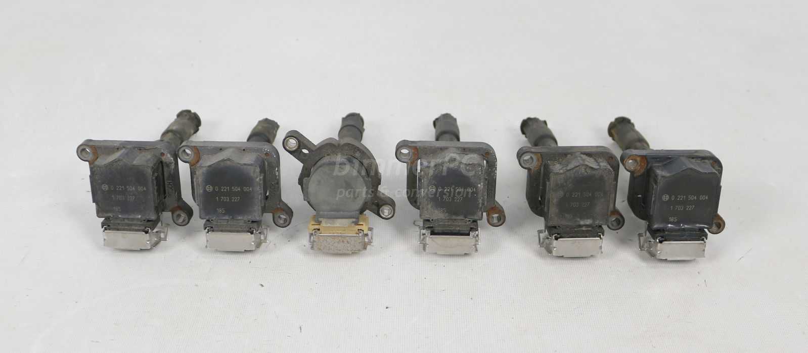 BMW E46 330i Factory Spark Plug Ignition Coils Set E39 E53 E36 1996