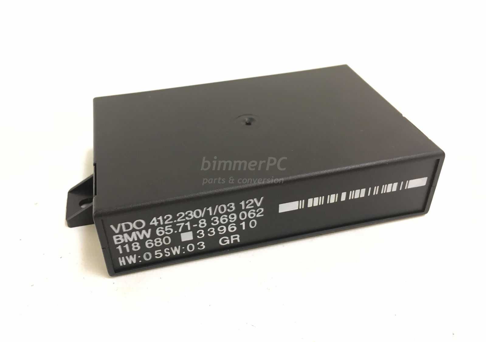 BMW E38 7Series E39 Cruise Control Module Unit Tempomat Computer 19952003 OEM eBay