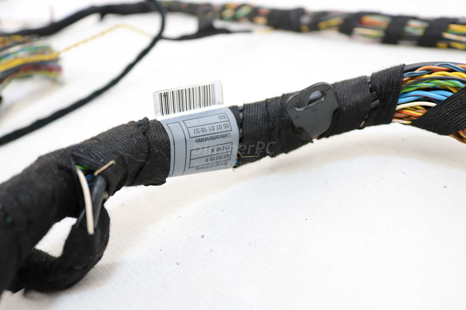 BMW E46 3-Series Sedan Stereo Radio Cable Wiring Harness HiFi Audio