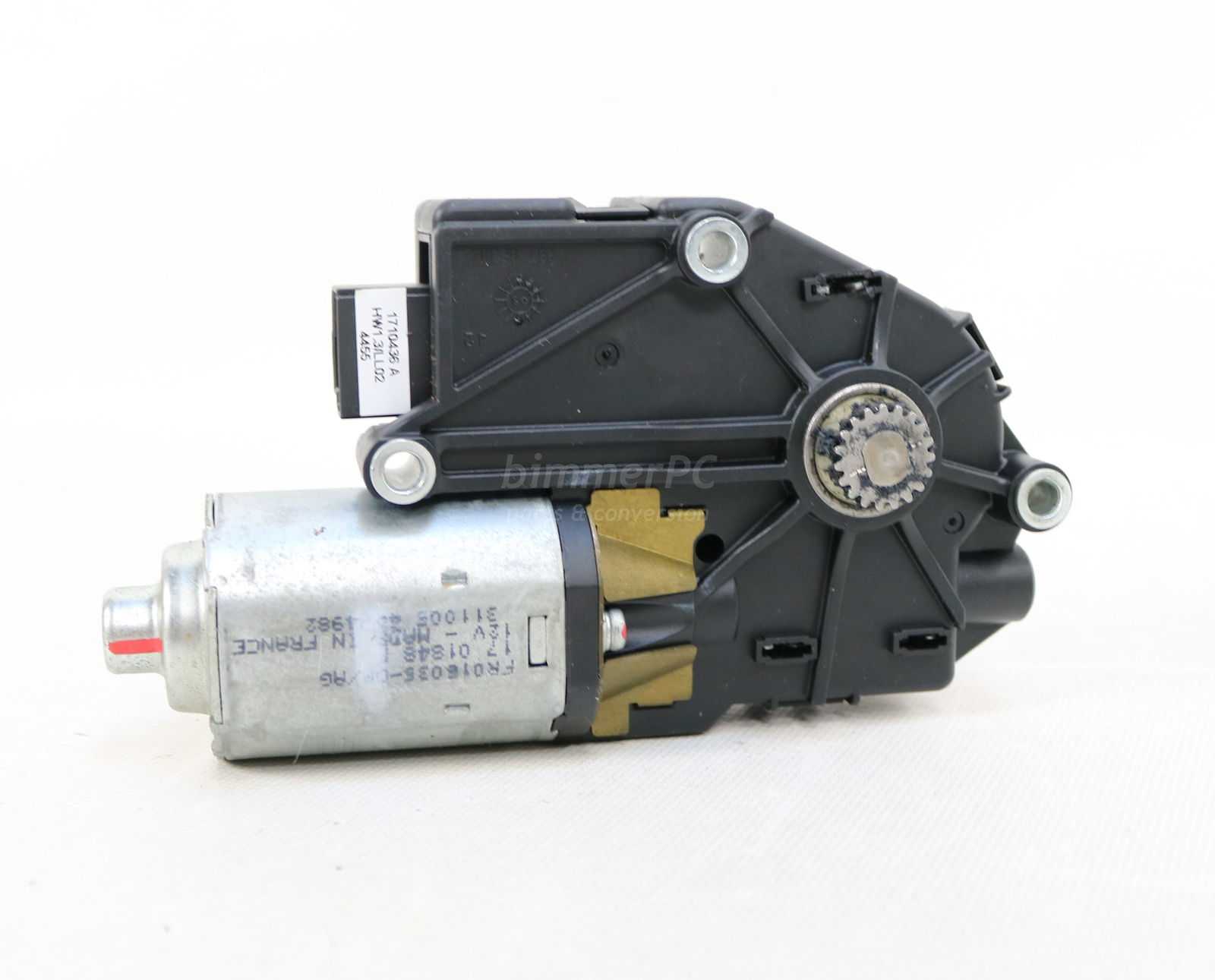Picture of BMW 67616922257 Moonroof Sunroof Motor Drive Gearbox E90 E92 E63 E82 for sale