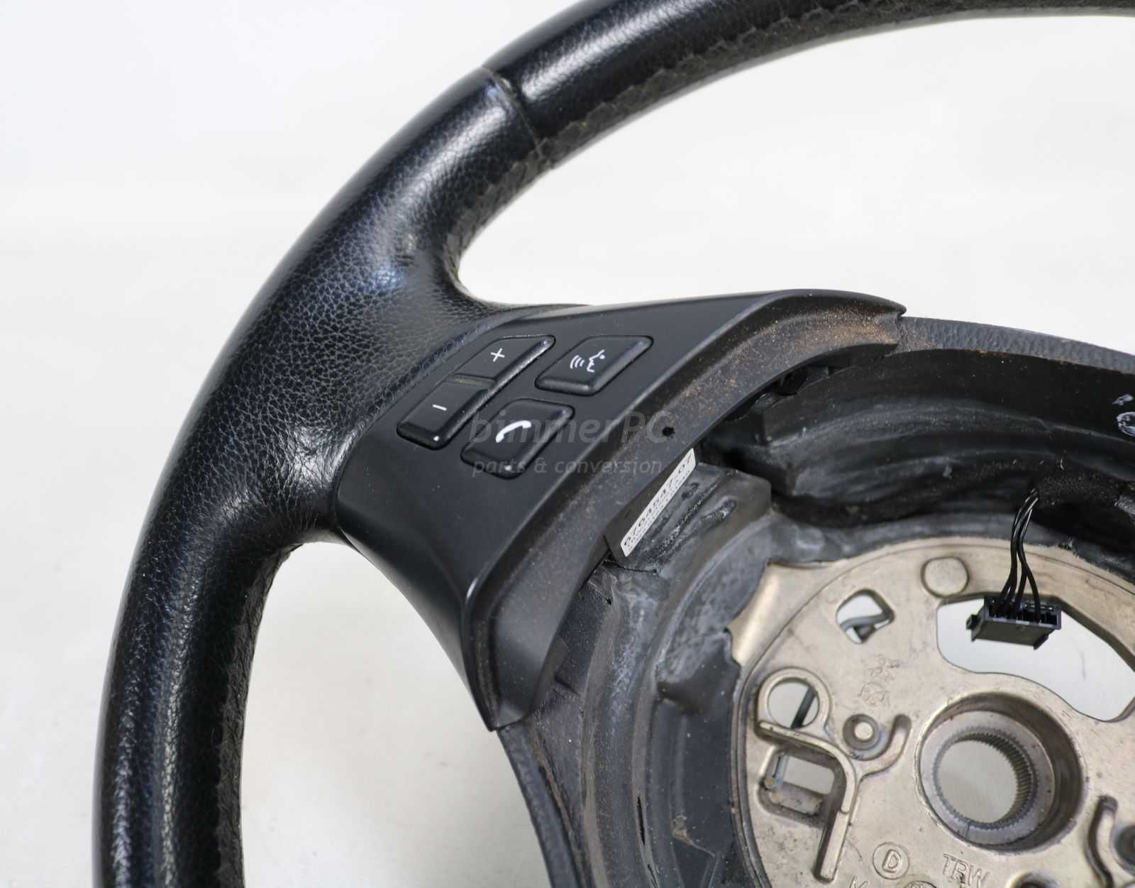 BMW E90 E91 3Series Leather Multifunction Steering Wheel 335i 328 2006