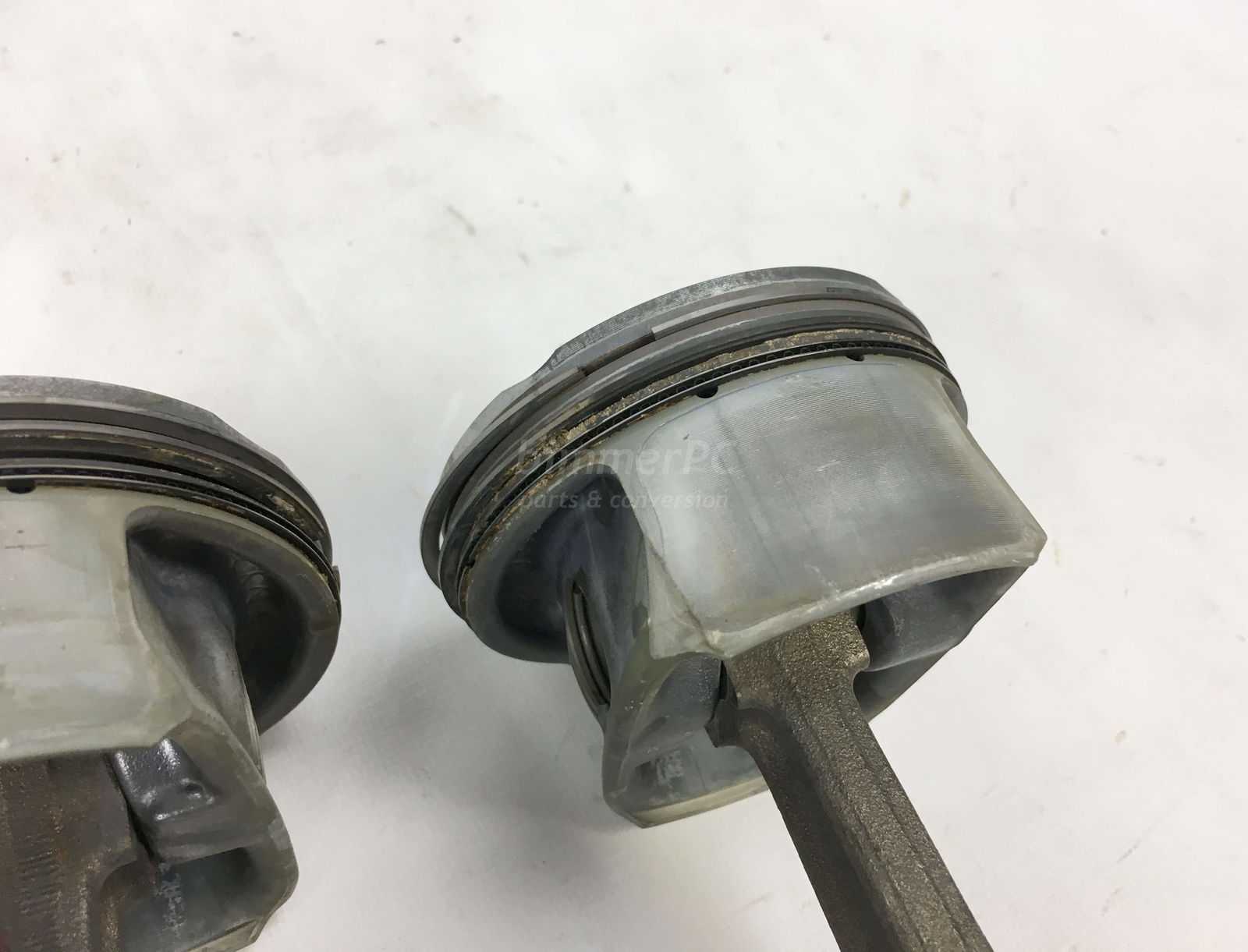 BMW N52 2.5L 3.0L Engine Pistons Connecting Rods Set E90 E60 20052006