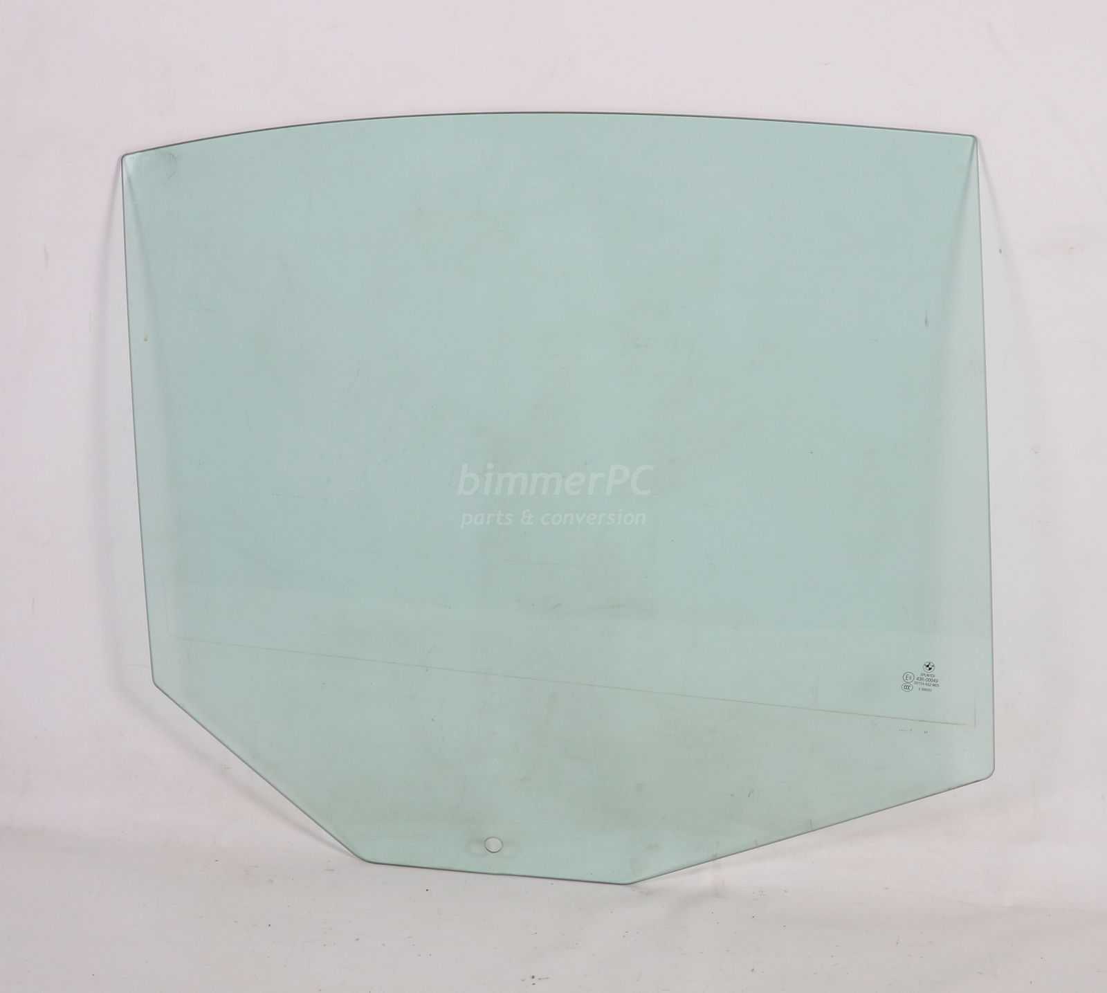 bimmerPC Sales Newsletter Save up to 50% off! We often run promotions and sales, join our mailing list to be notified. of BMW 51357110636 Right Rear Passengers Door Window Glass Pane E60 for sale