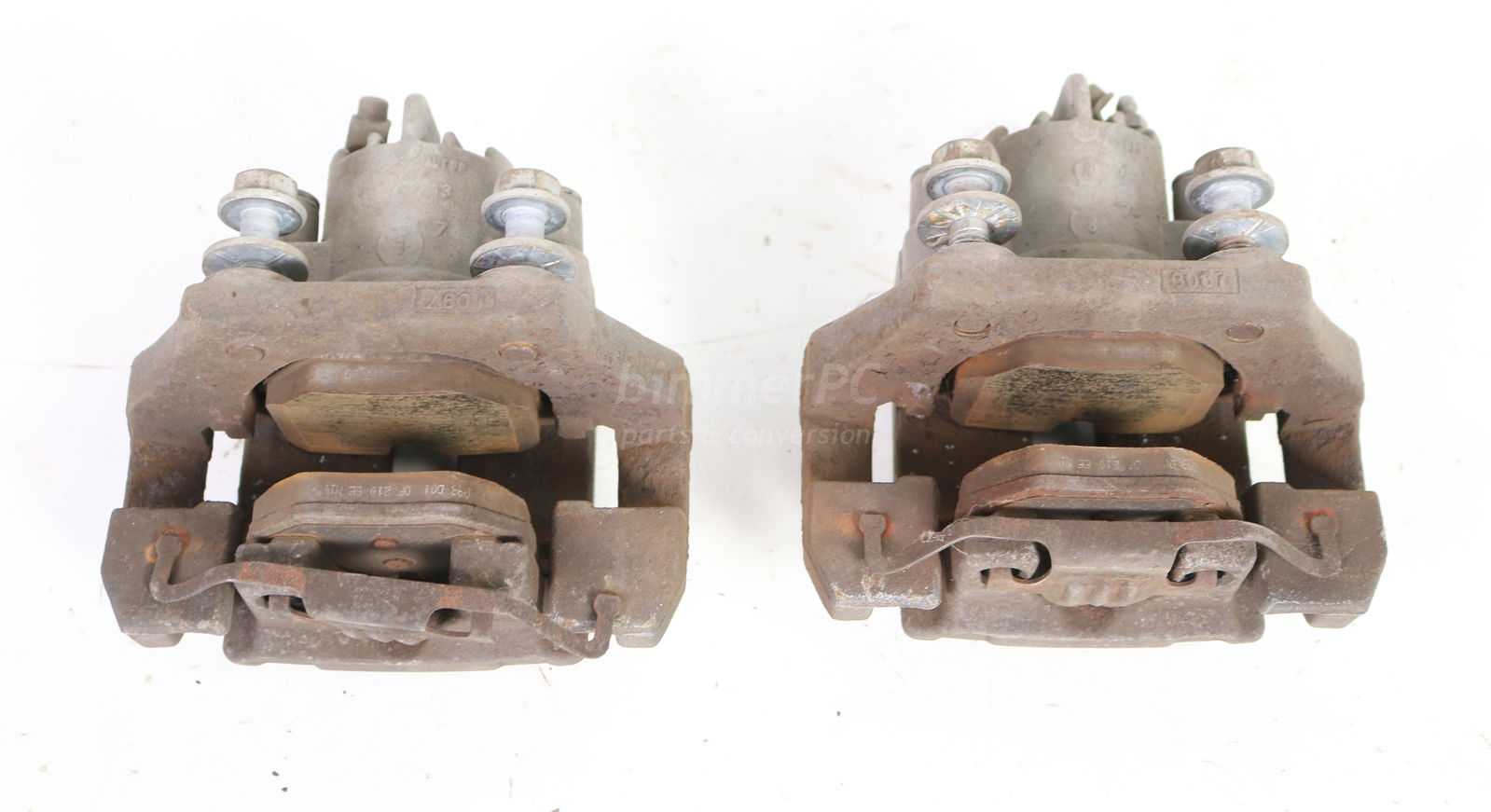 Picture of BMW Rear Brakes Calipers Left Right Set Kit 6-Cylinder E60 E61 for sale