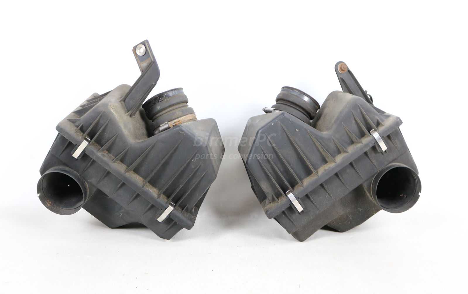 Picture   of BMW  Intake Air Filter Cleaner Housings Boxes Left Right Set M70 V12 E32 750iL for sale