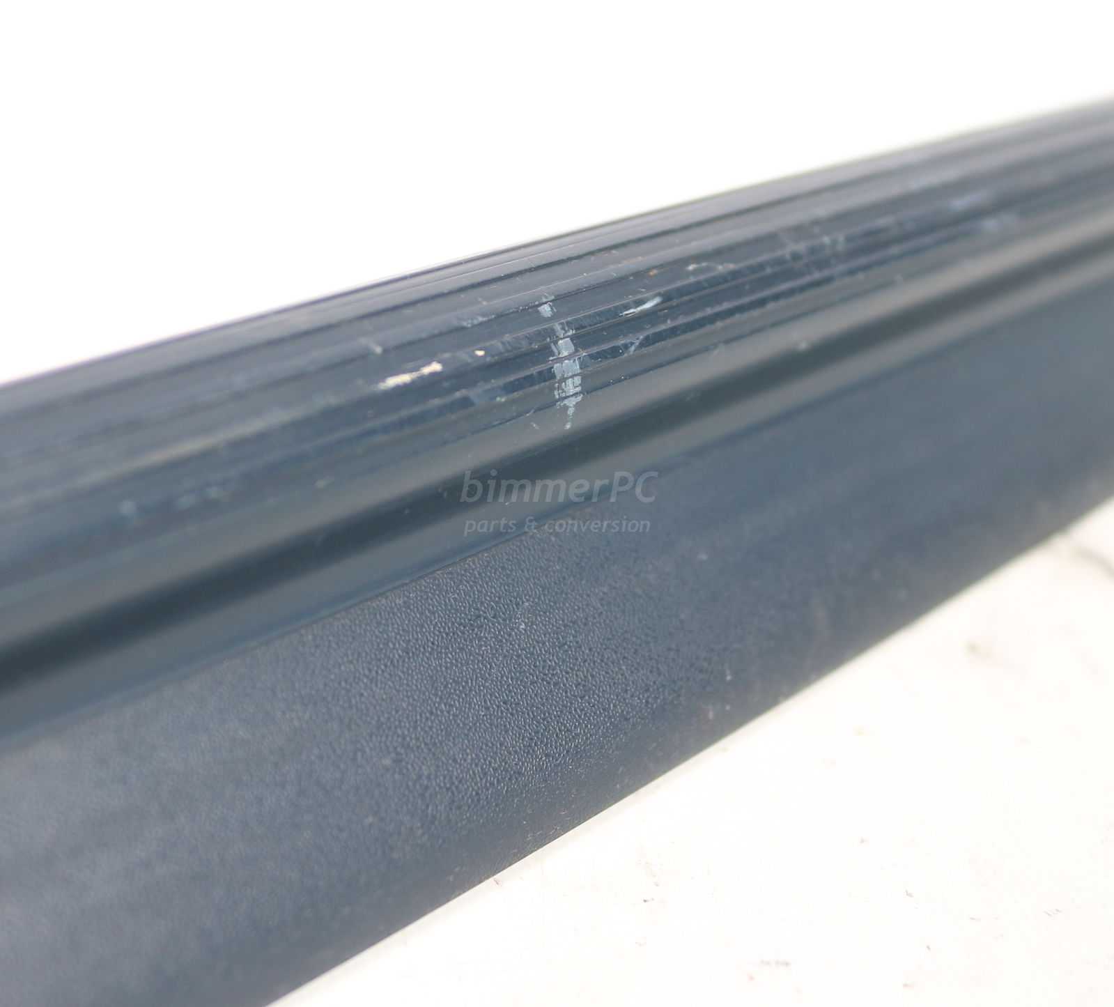 Picture of BMW 51471951419 Rear Left Door Entry Overcenter Sill Edge Plastic Trim Indigo Blue LWB E32 Early for sale