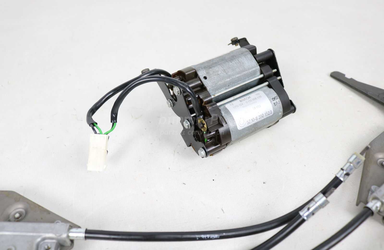 Picture of BMW Front Seat Power Recline Motors Gearboxes Set E32 E34 for sale