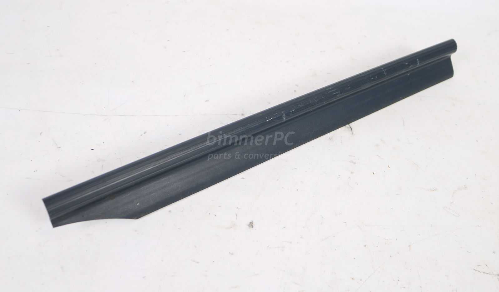 Picture of BMW 51471951419 Rear Left Door Entry Overcenter Sill Edge Plastic Trim Indigo Blue LWB E32 Early for sale