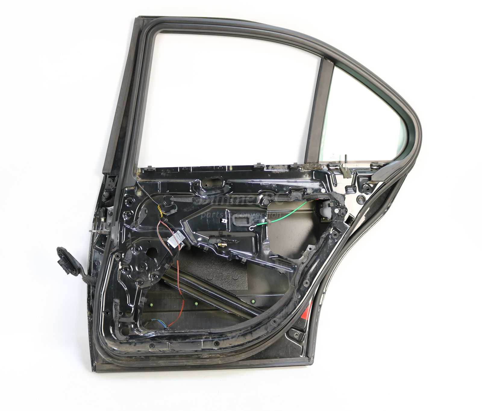 BMW E39 5-Series Sedan Right Rear Passengers Door Black Sapphire