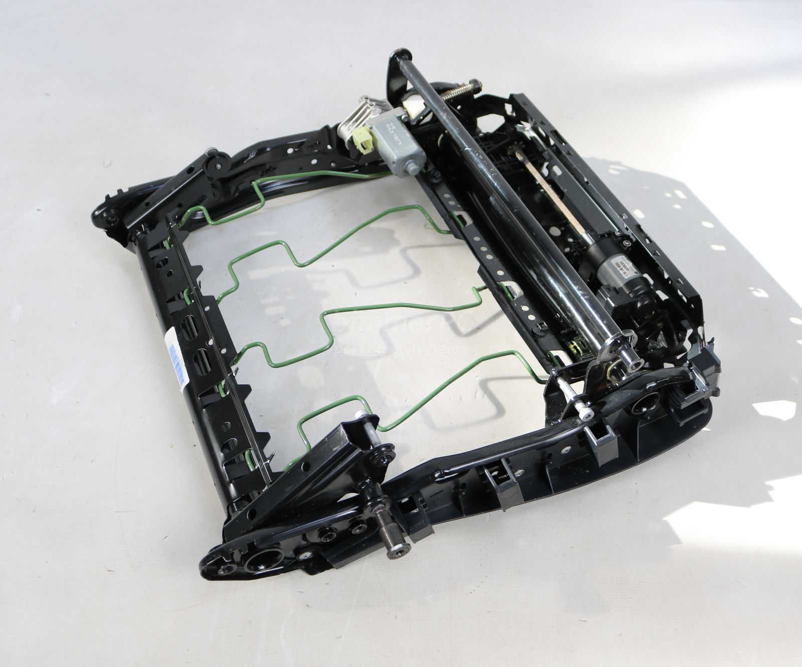Picture of BMW 52109155032 Front Left Drivers Active Comfort Seat Base Bottom Cushion Frame w Motors E65 E66 for sale