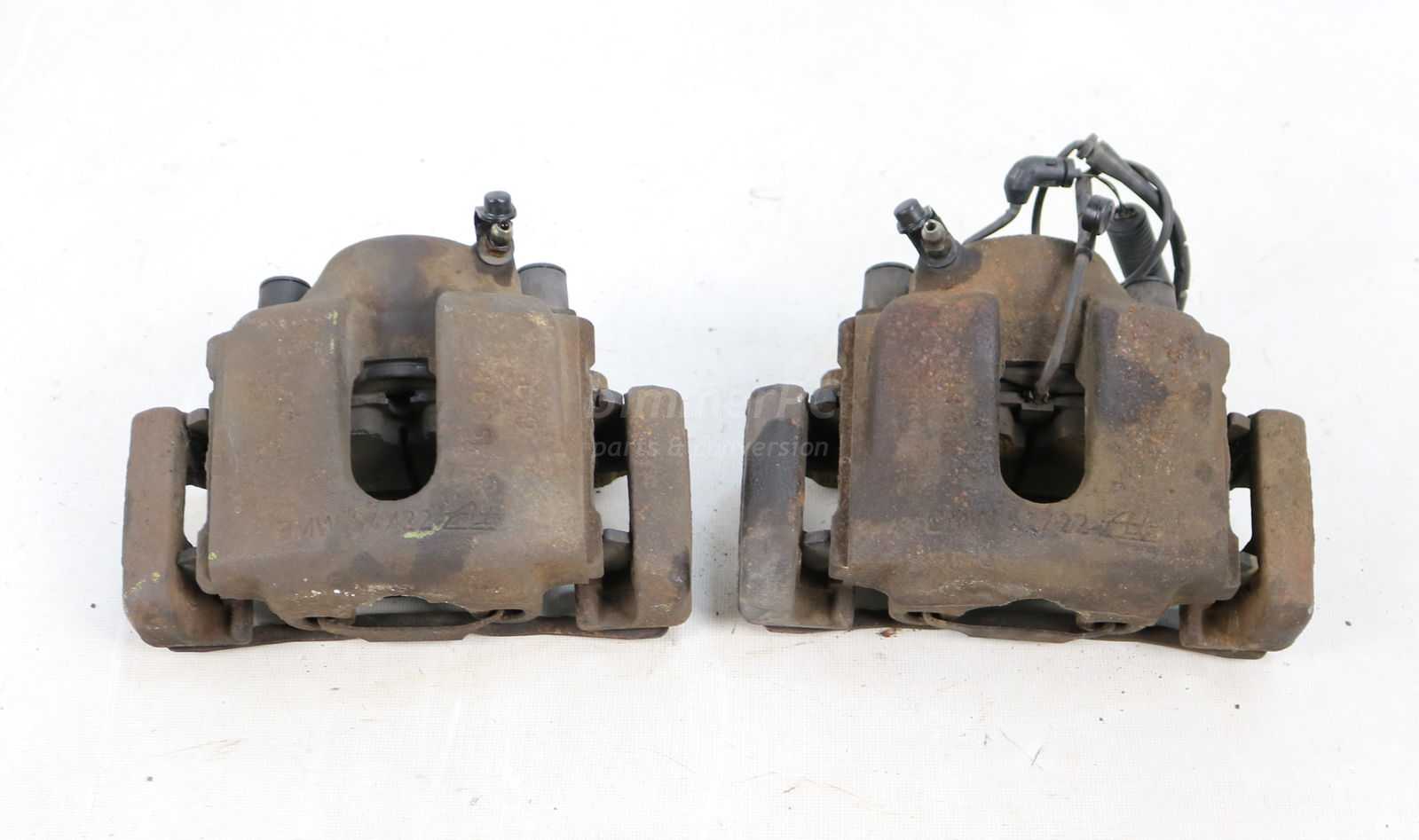 Picture of BMW Front Calipers Brakes Kit Carriers Left Right Set E36 E46 323i 325i 328i for sale
