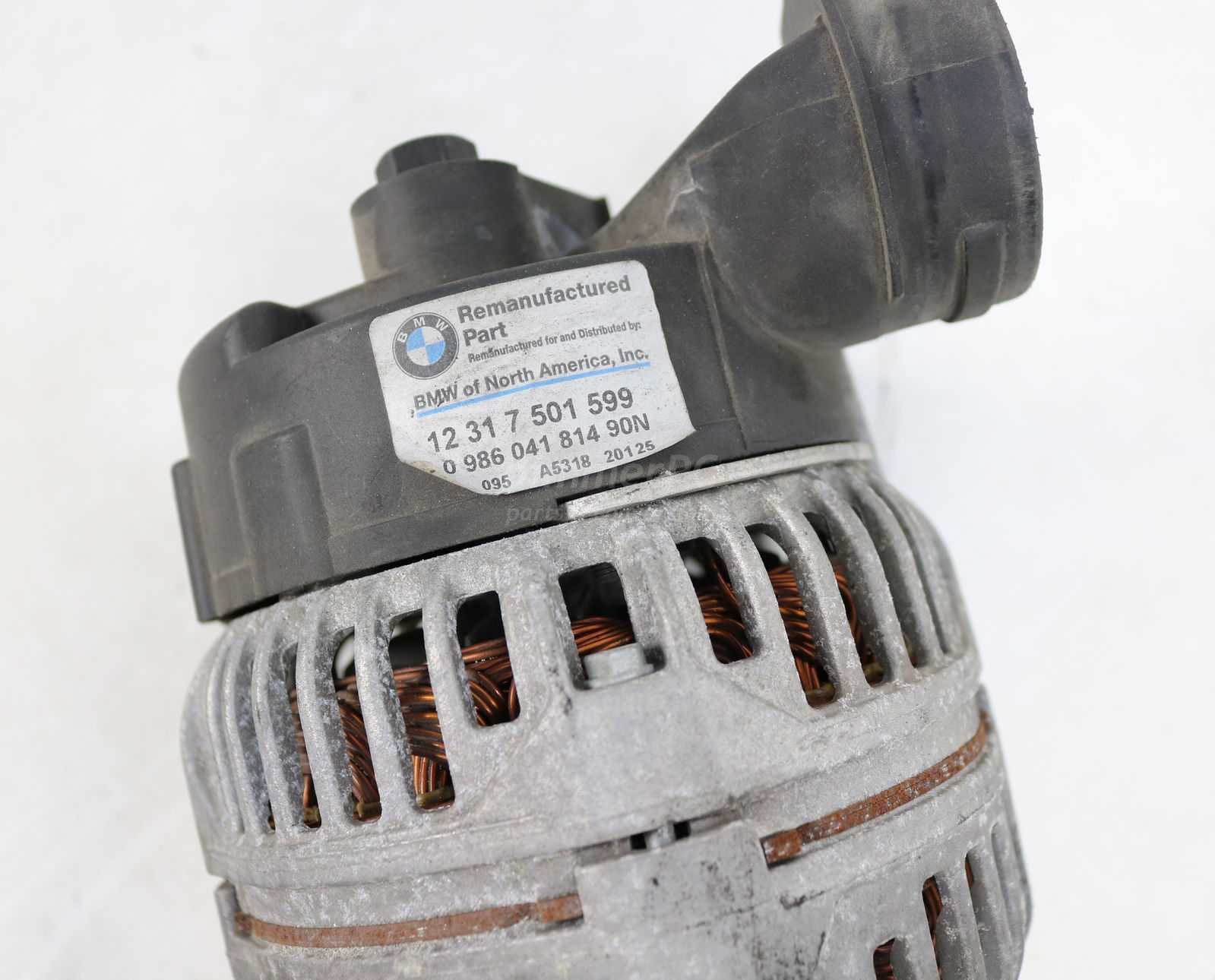 BMW M52tu M54 Engine 120 Amp Alternator Generator E46 E39 E53 19992006