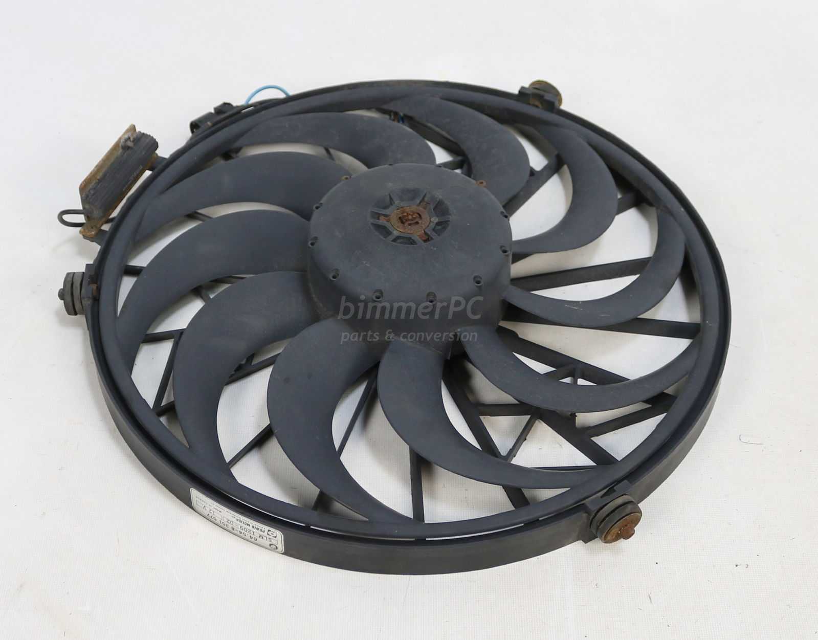 BMW E34 E32 E31 Factory Electric AC Auxiliary Cooling Pusher Fan 