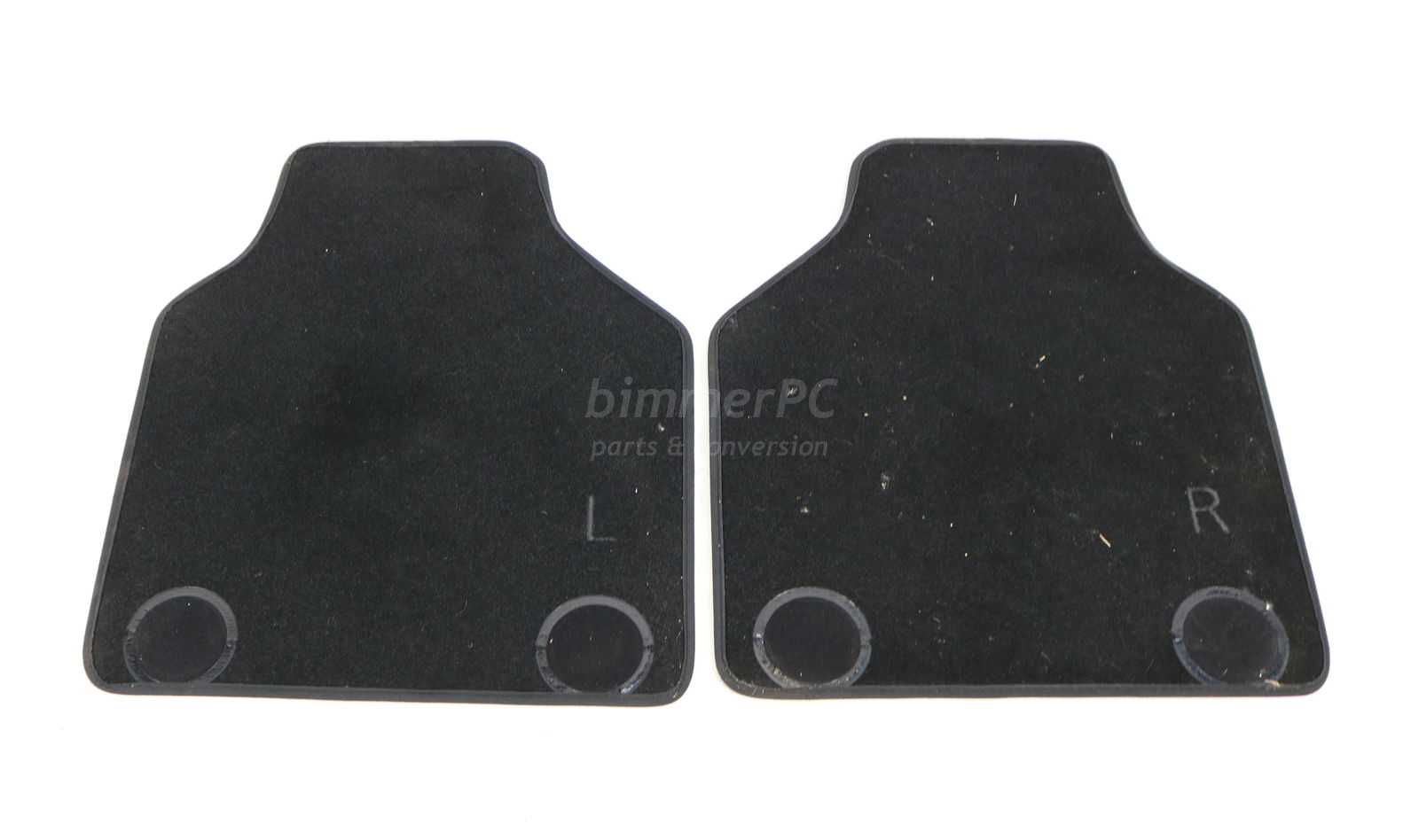 BMW E66 7Series Black Rear Carpets Floor Mats Long Wheelbase Li 2002